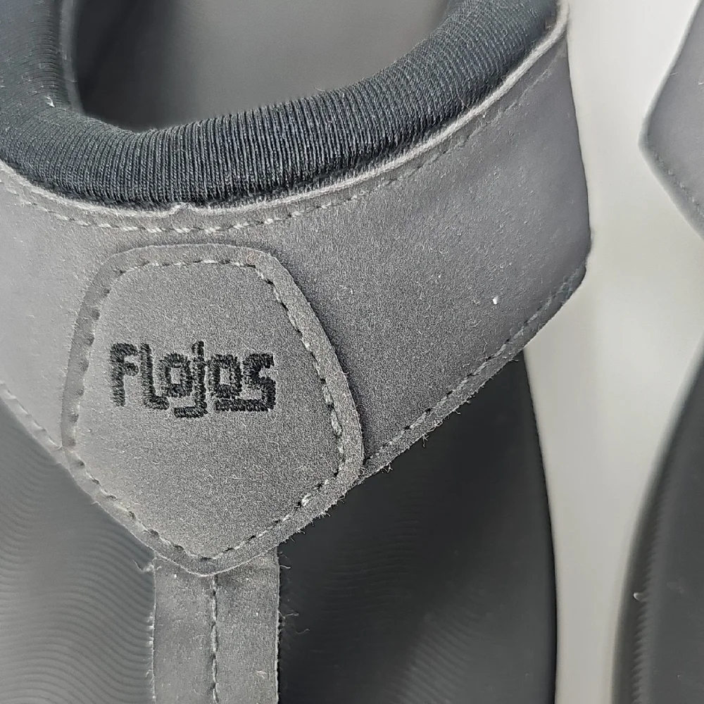 Flojos Black Men's Sandals